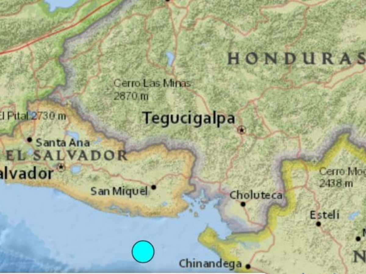 Copeco reporta sismo de 5.2 grados al sur de Amapala