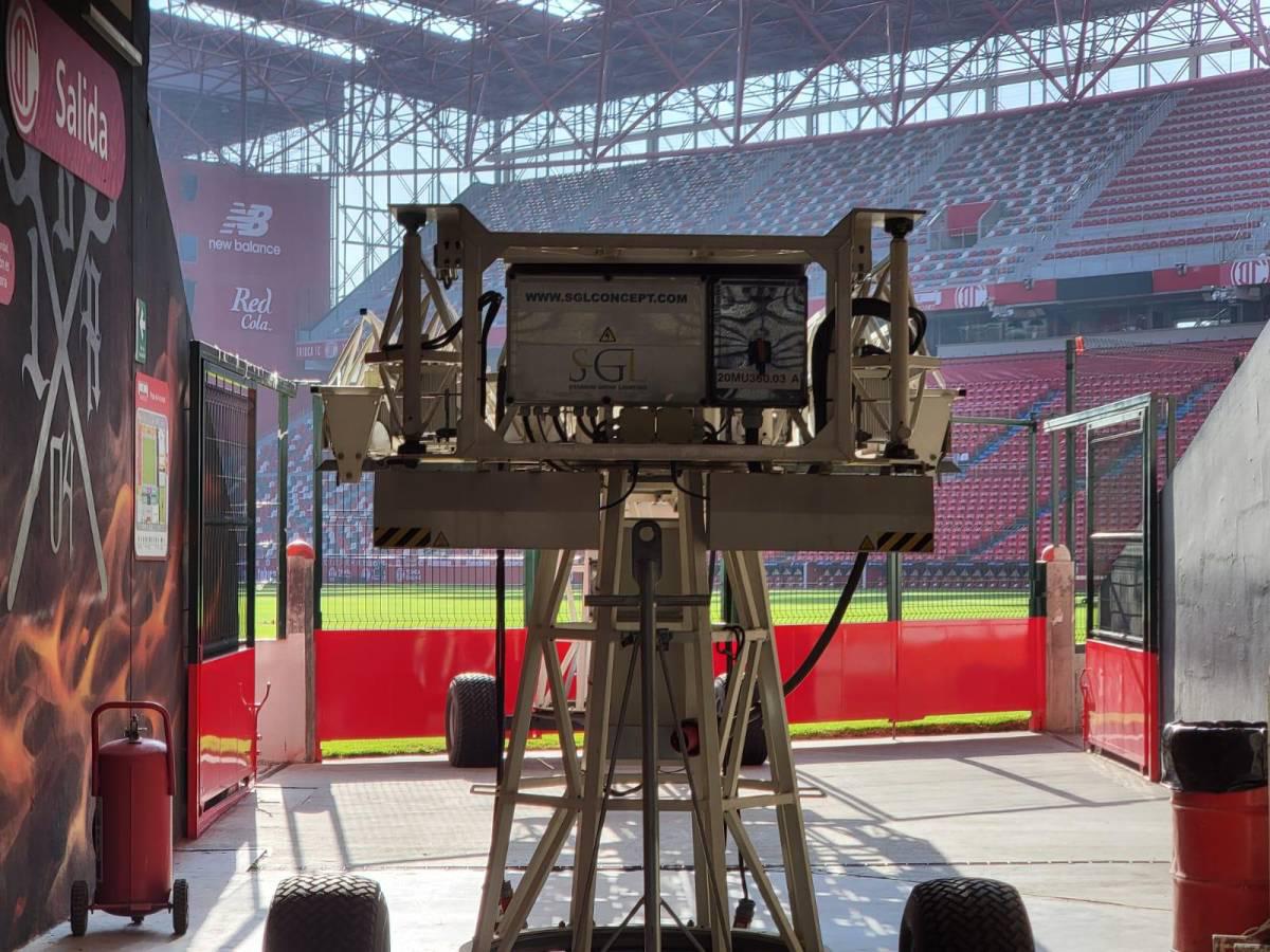 Así luce el estadio Nemesio Diez, donde Honduras enfrentará a México por Nations League