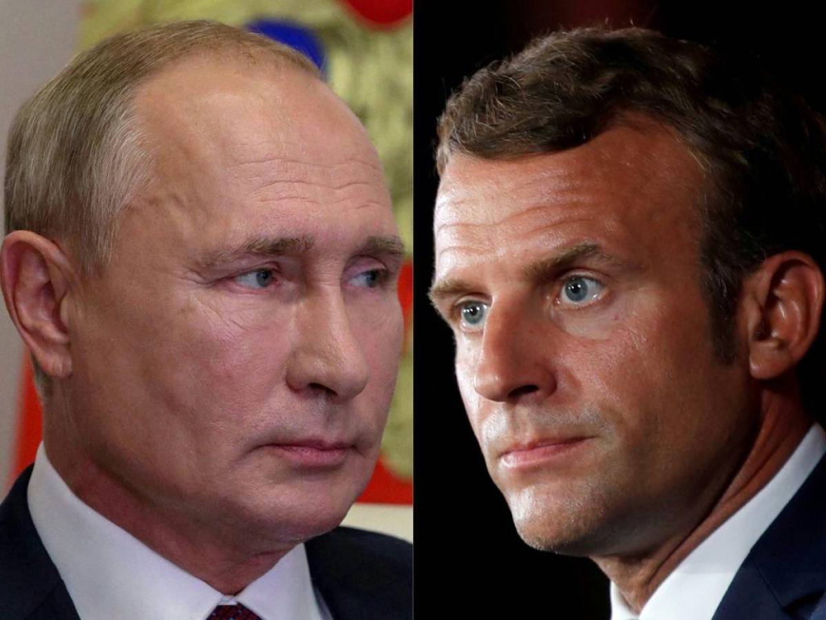 Macron y Putin inician diálogo para tratar de evitar un conflicto mayor en Europa