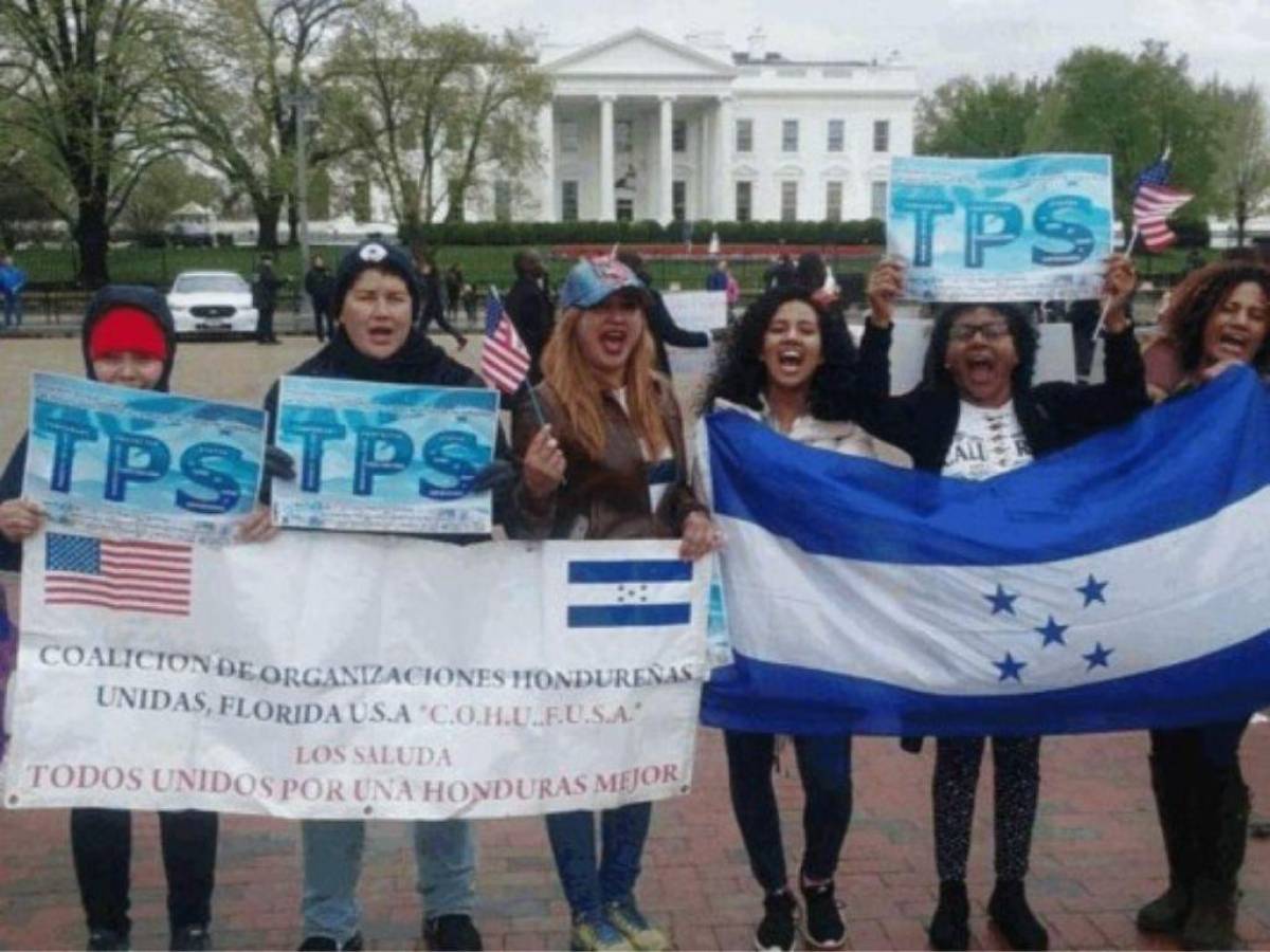 Hondureños con TPS viven en unos 20 estados de Estados Unidos