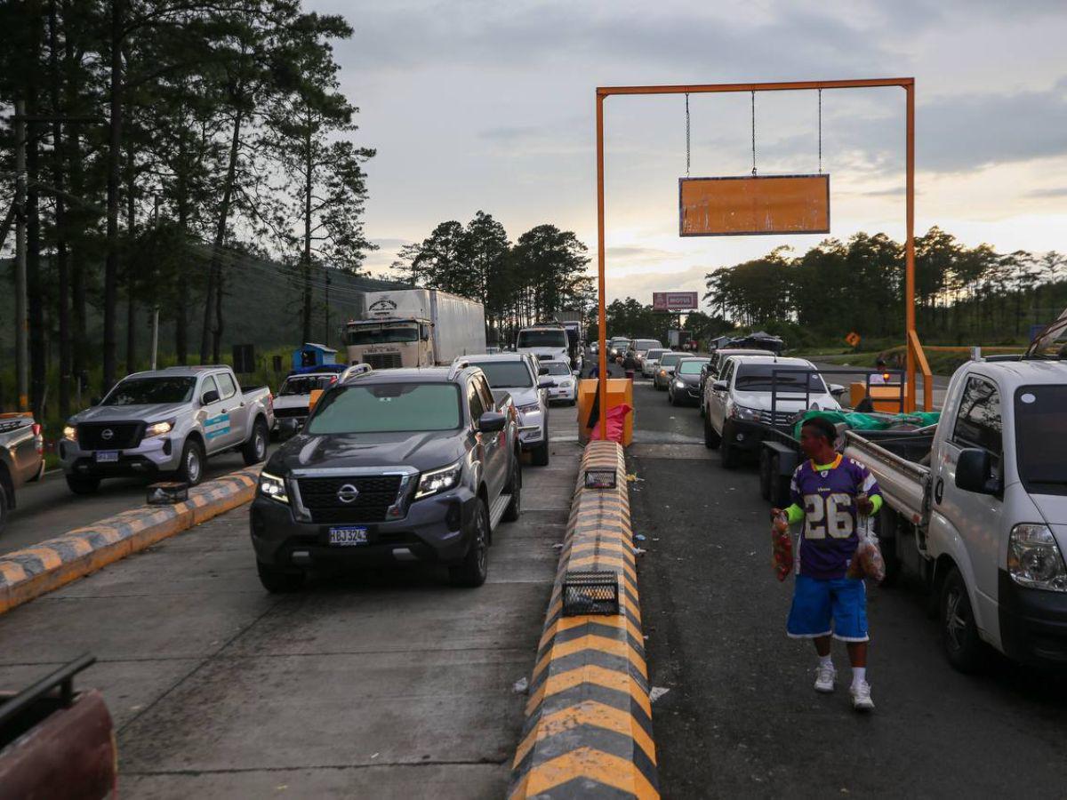 Comienzan a salir de Tegucigalpa los primeros viajeros del Feriado Morazánico