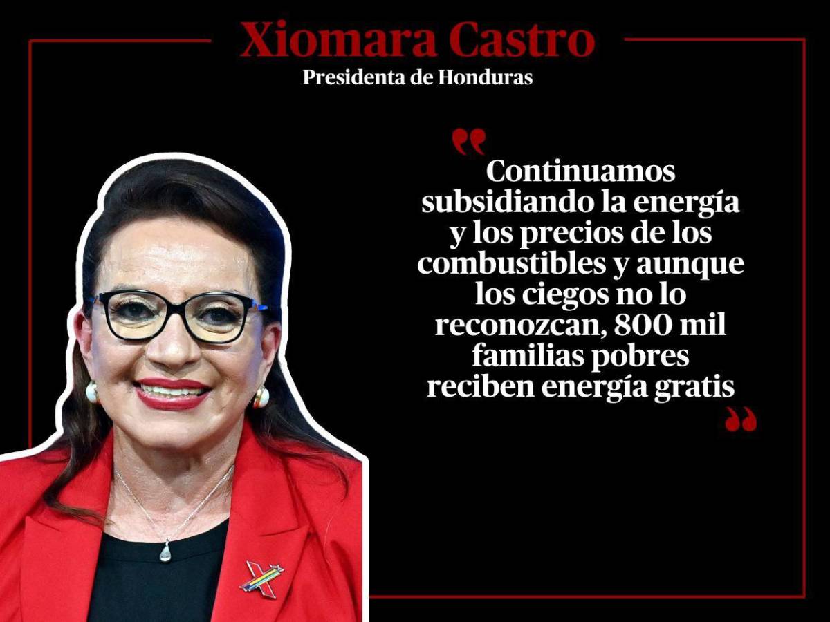 Las frases de Xiomara Castro al referirse a base militar de EUA