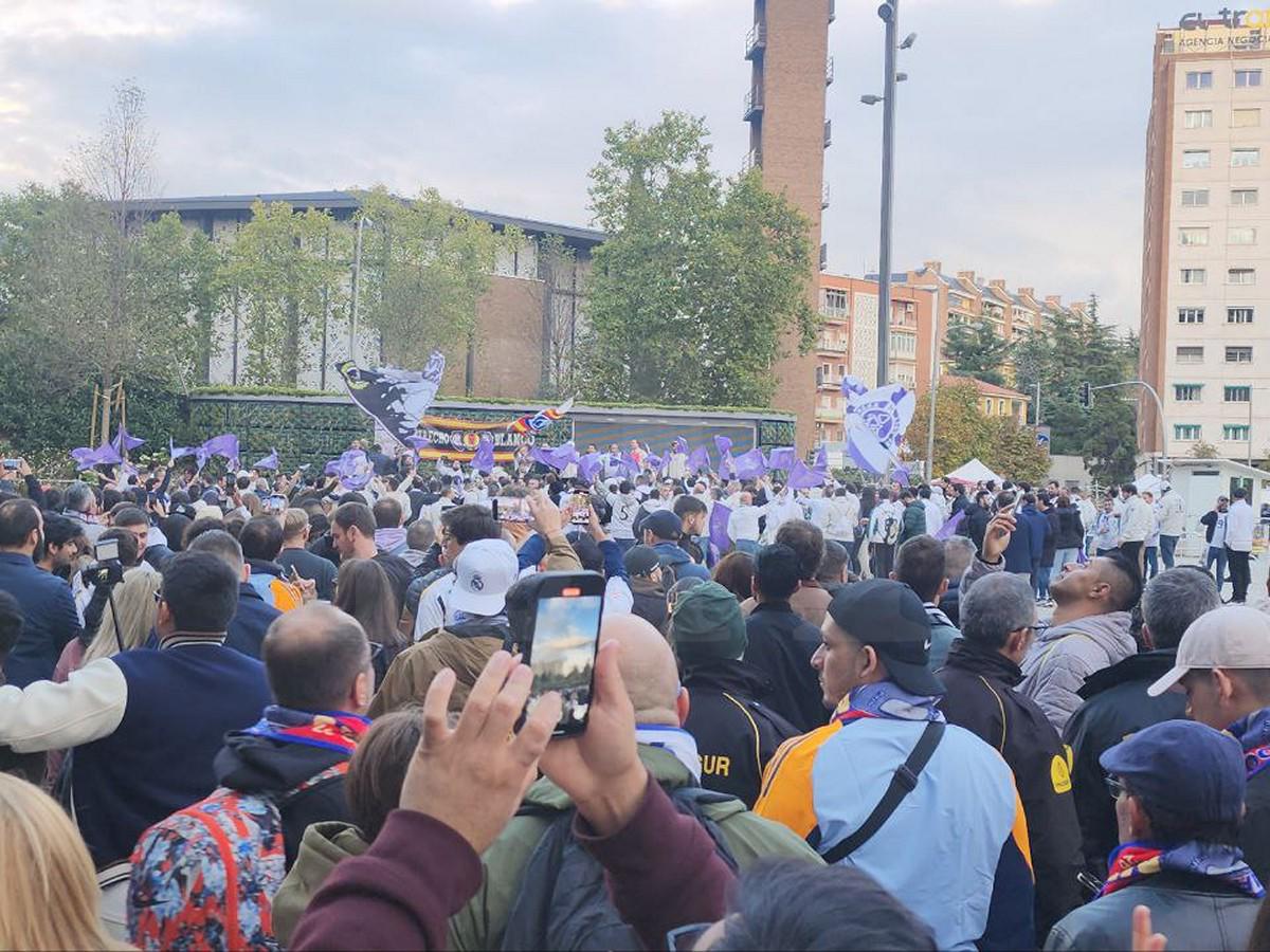 Impaciencia por ingresar al Bernabéu y ambientazo: el clásico español en todo su esplendor