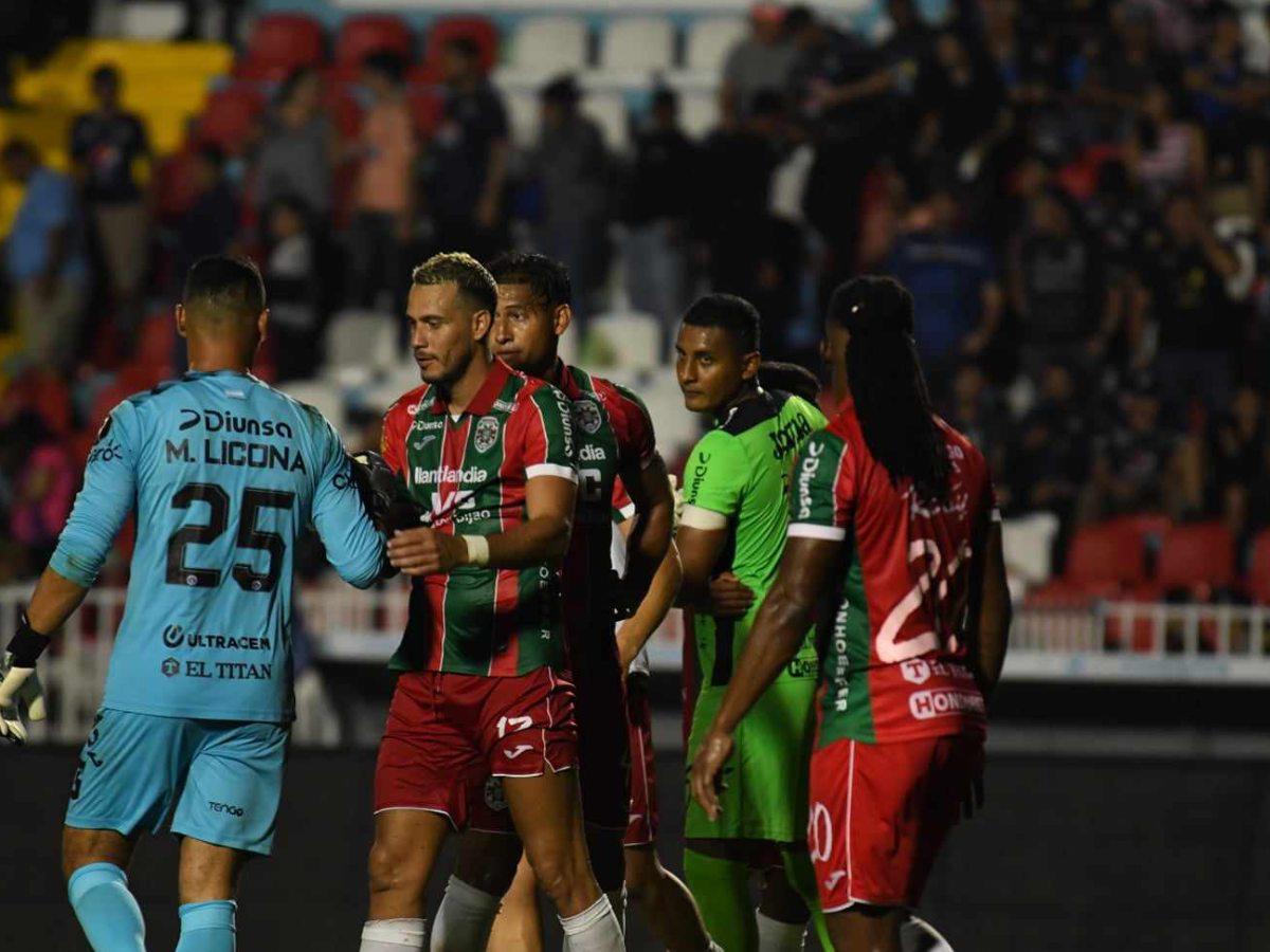 Ortiz fue figura en el partido que Marathón venció a Motagua 1-0 en el estadio Chelato Uclés.