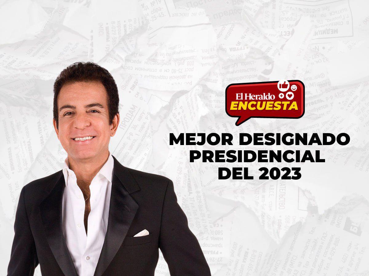 Salvador Nasralla, mejor designado presidencial en 2023 para lectores de EL HERALDO