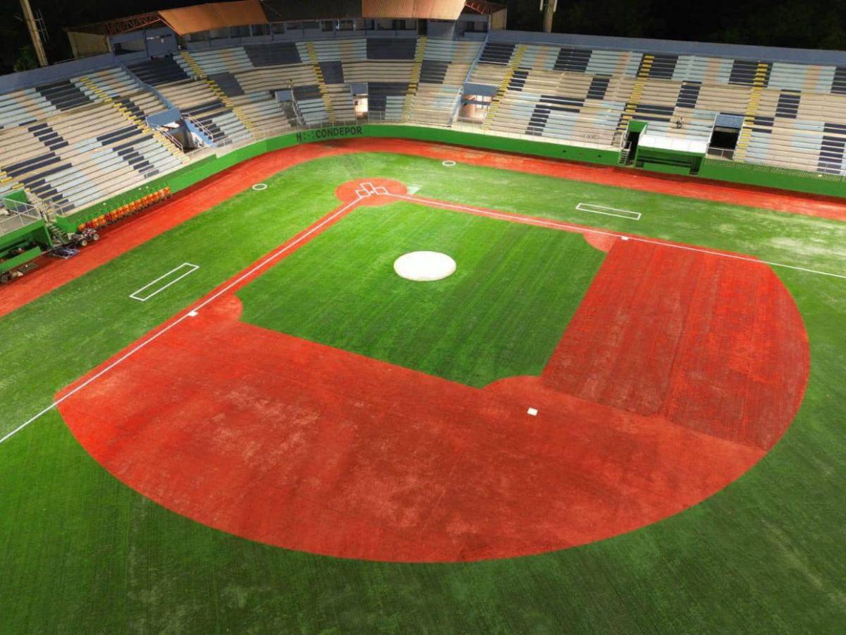 Así quedó el estadio “Chochi” Sosa de Tegucigalpa tras ser reinaugurado