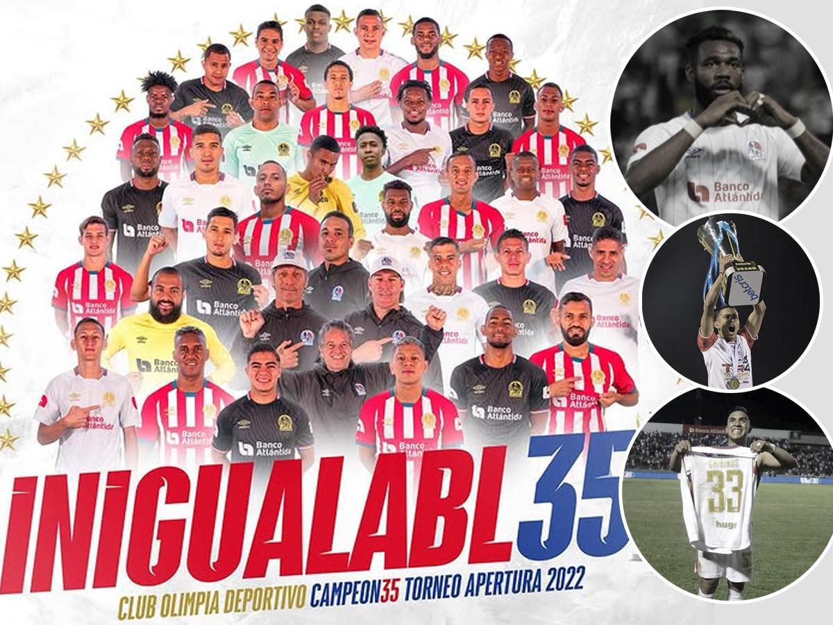 Futbolistas del Olimpia que podrían coronarse Pentacampeones