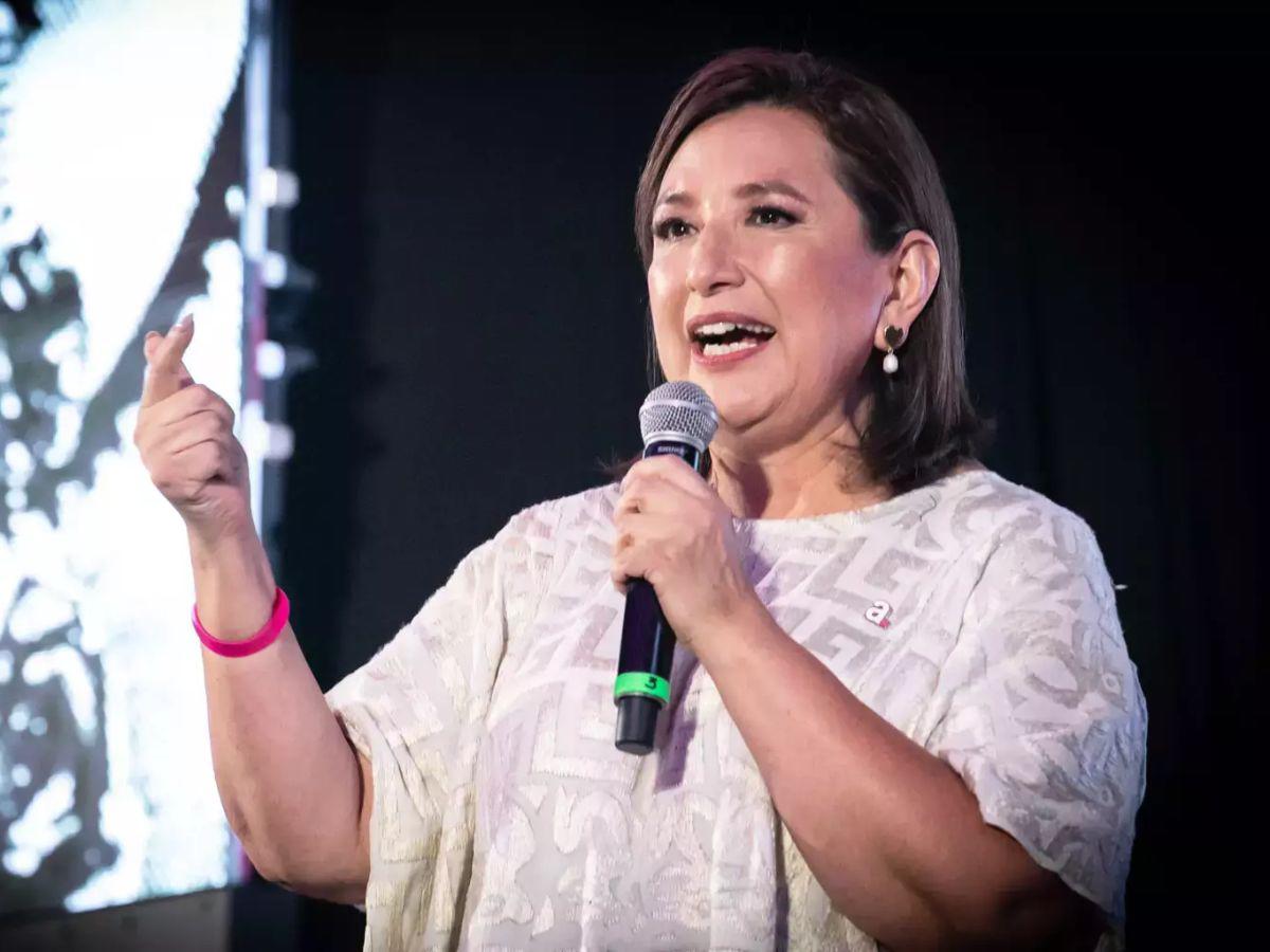 Xóchitl Gálvez le responde a Guadalupe Taddei tras pedir que no usen el color rosa