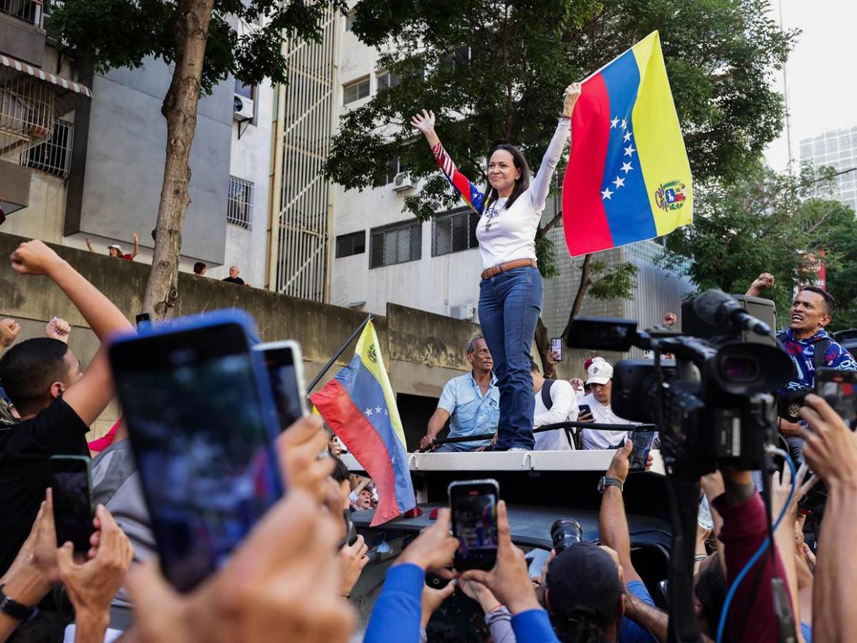 El video de María Corina Machado, tras ser liberada, que deja muchas preguntas