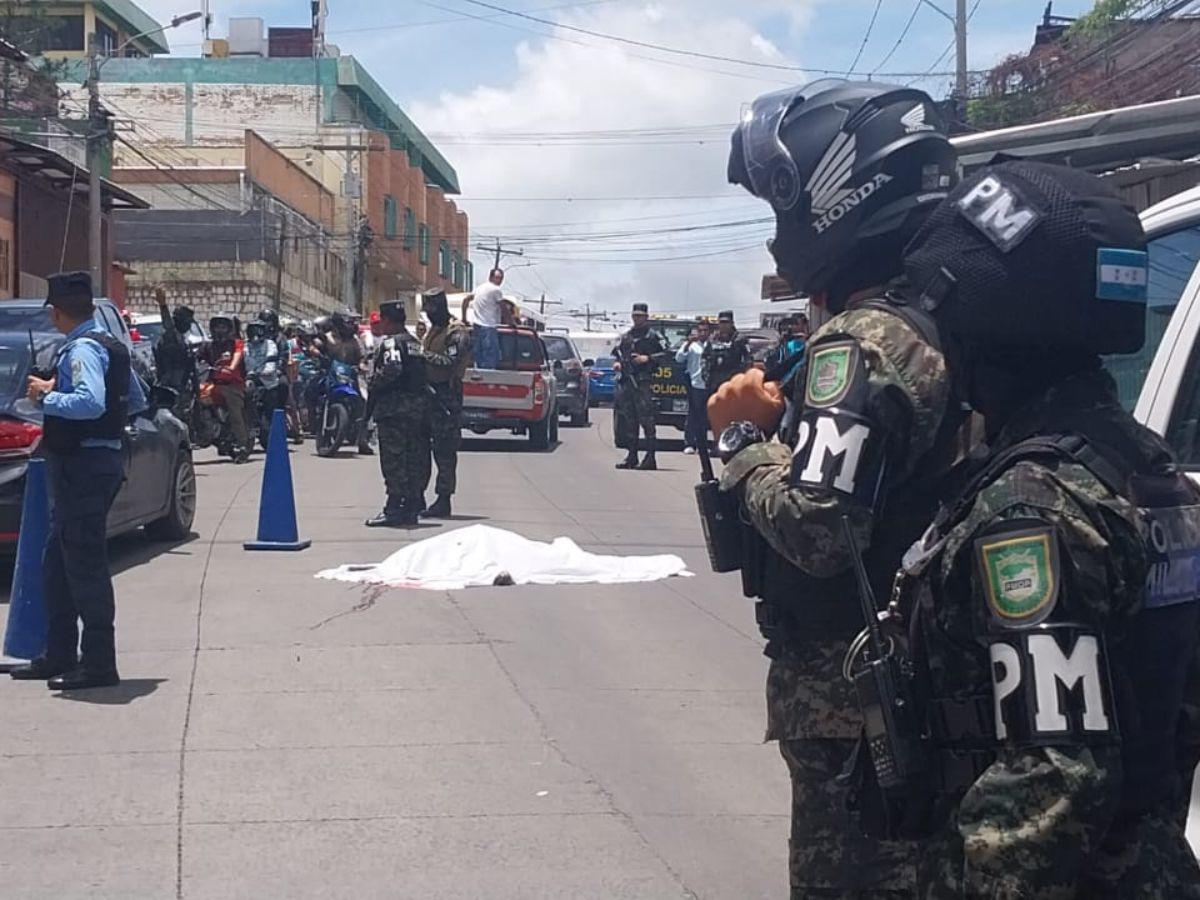 Matan a disparos a un hombre en la colonia El Pedregal en Comayagüela