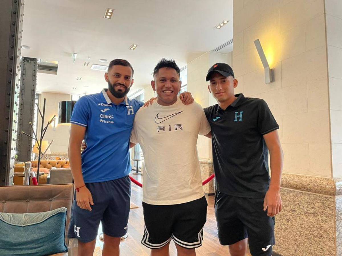 El mundialista hondureño que visitó a un seleccionado y le llevó un regalo especial