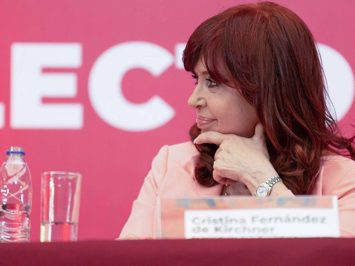 Cristina Fernández de Kirchner durante su visita a México.