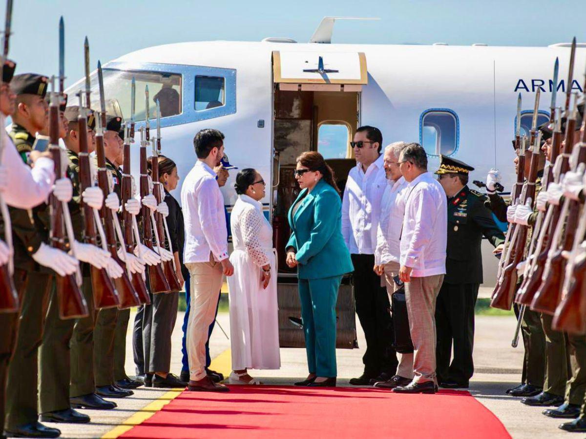 Así fue la llegada de Xiomara Castro a la Cumbre de Migración en México