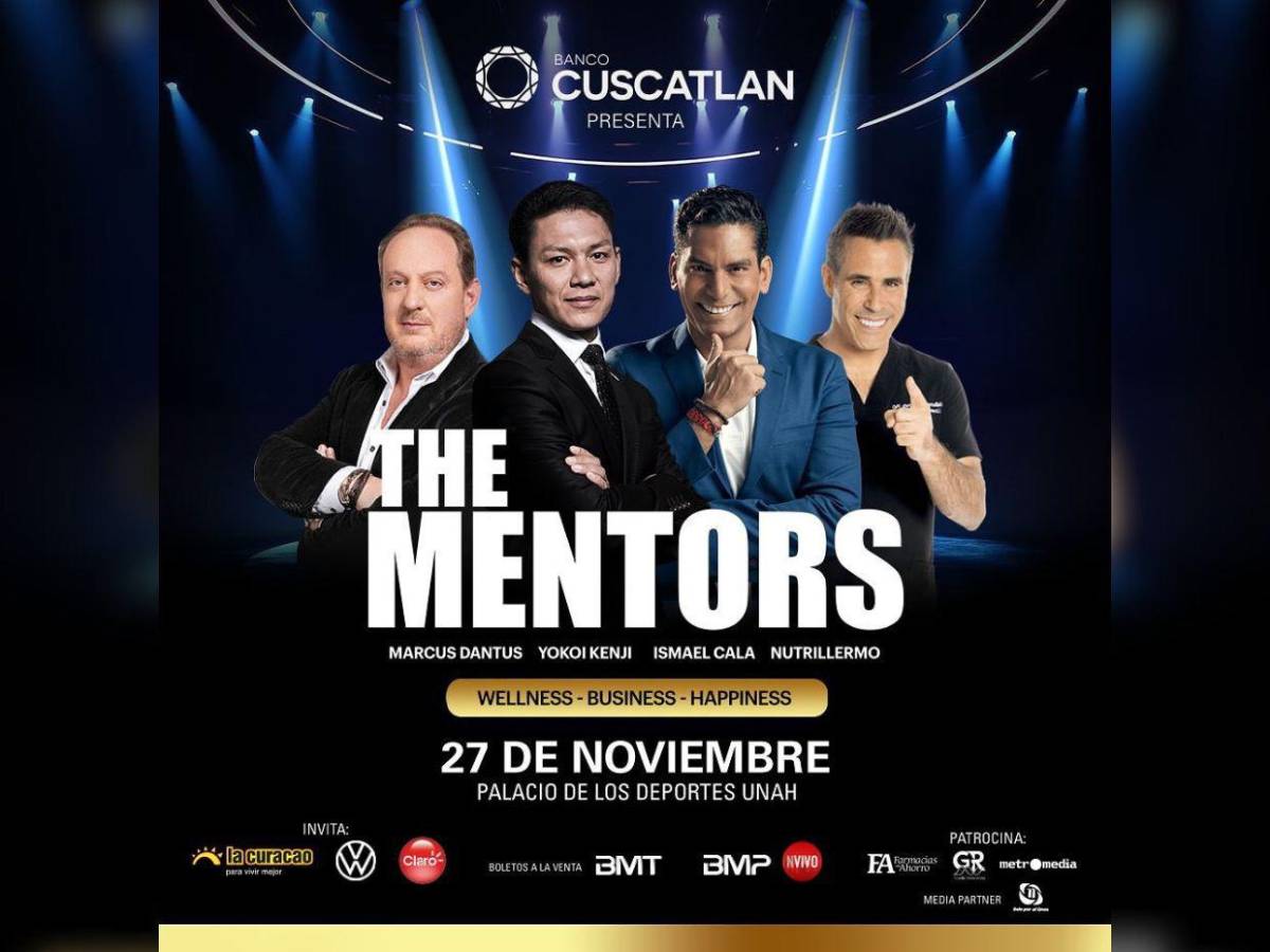 The Mentors Tour: Estos son los expertos internacionales que inspirarán a los hondureños