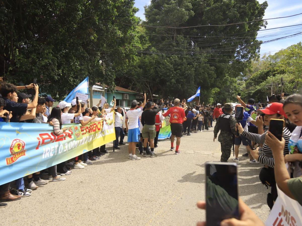 Shin Fujiyama fue sorprendido con calurosa bienvenida en Ocotepeque tras su reto