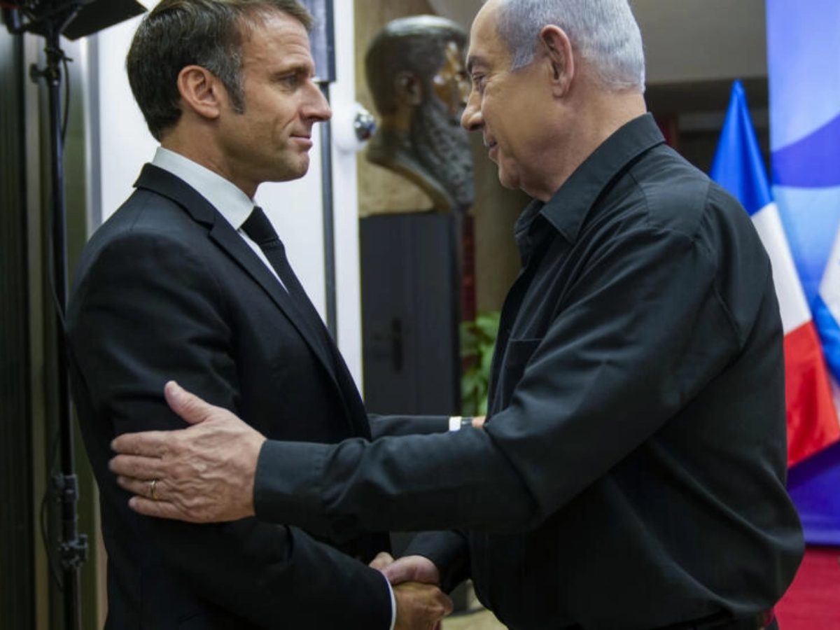 Macron propone a Israel una coalición contra Hamás