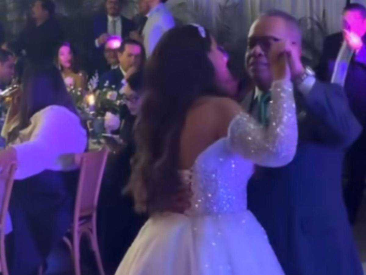 Así fue la íntima boda de Ivannia, hija del periodista Eduardo Maldonado