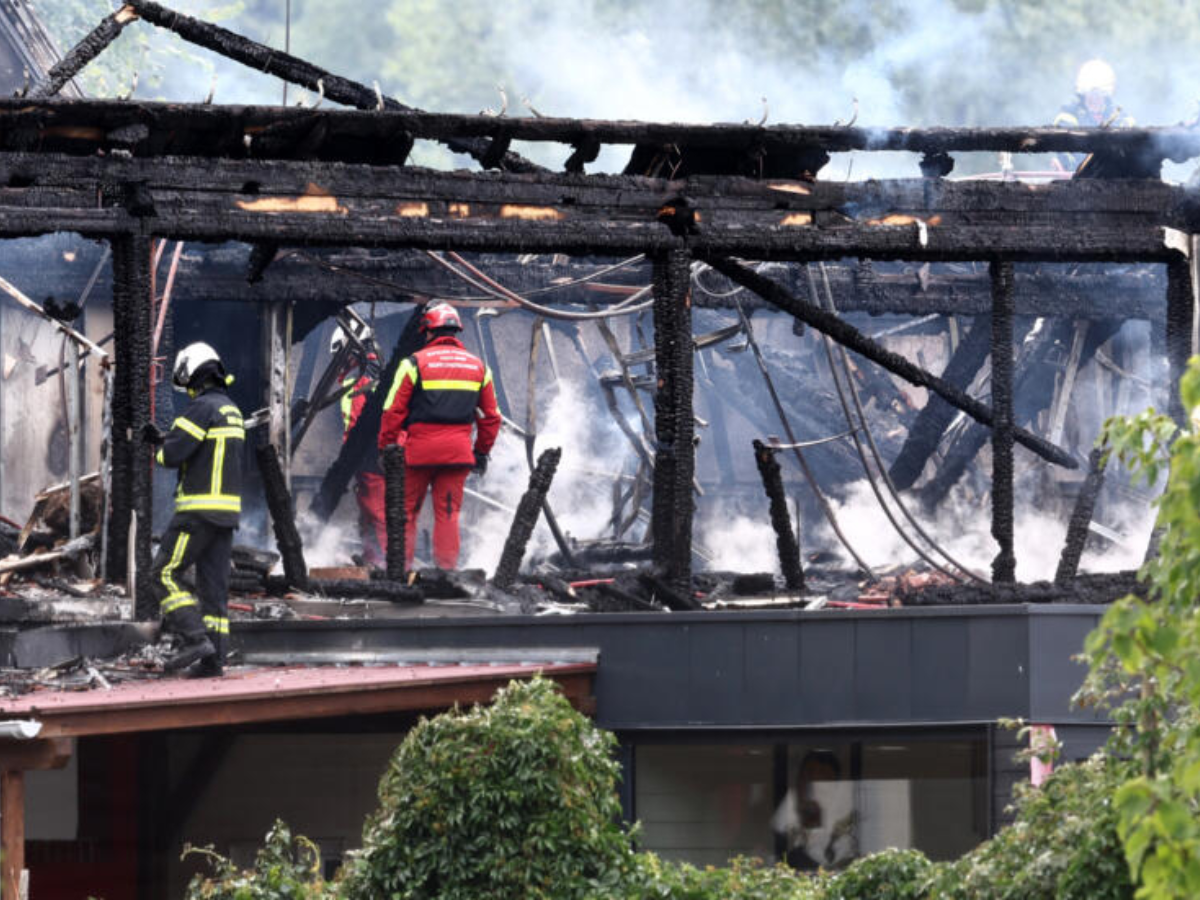 Al menos nueve muertos tras incendio en albergue con discapacitados en Francia