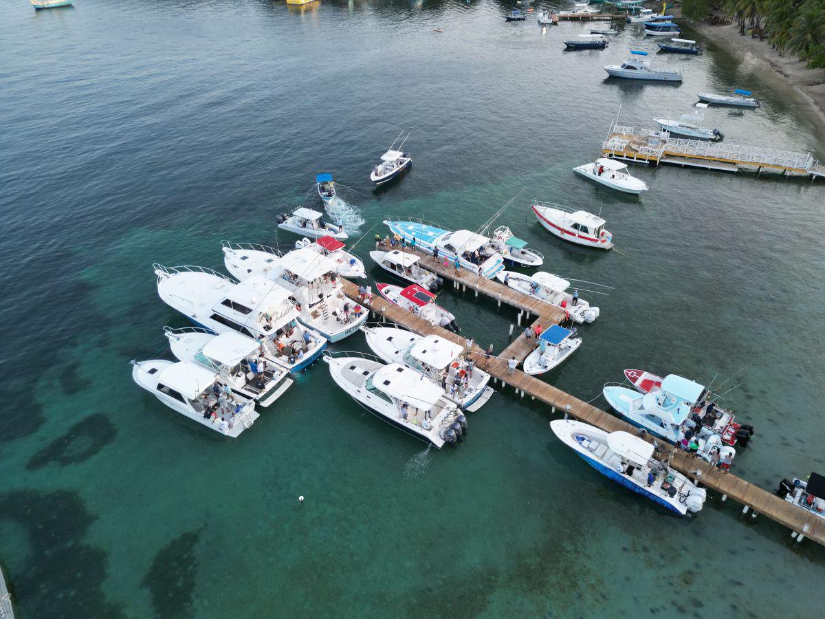 Torneo Internacional de Pesca cautivó a Roatán con reñida competencia