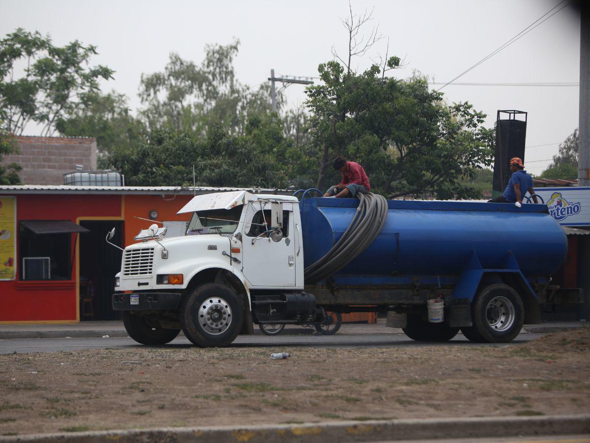 Zonas altas del Distrito Central carecen de abastecimiento de agua