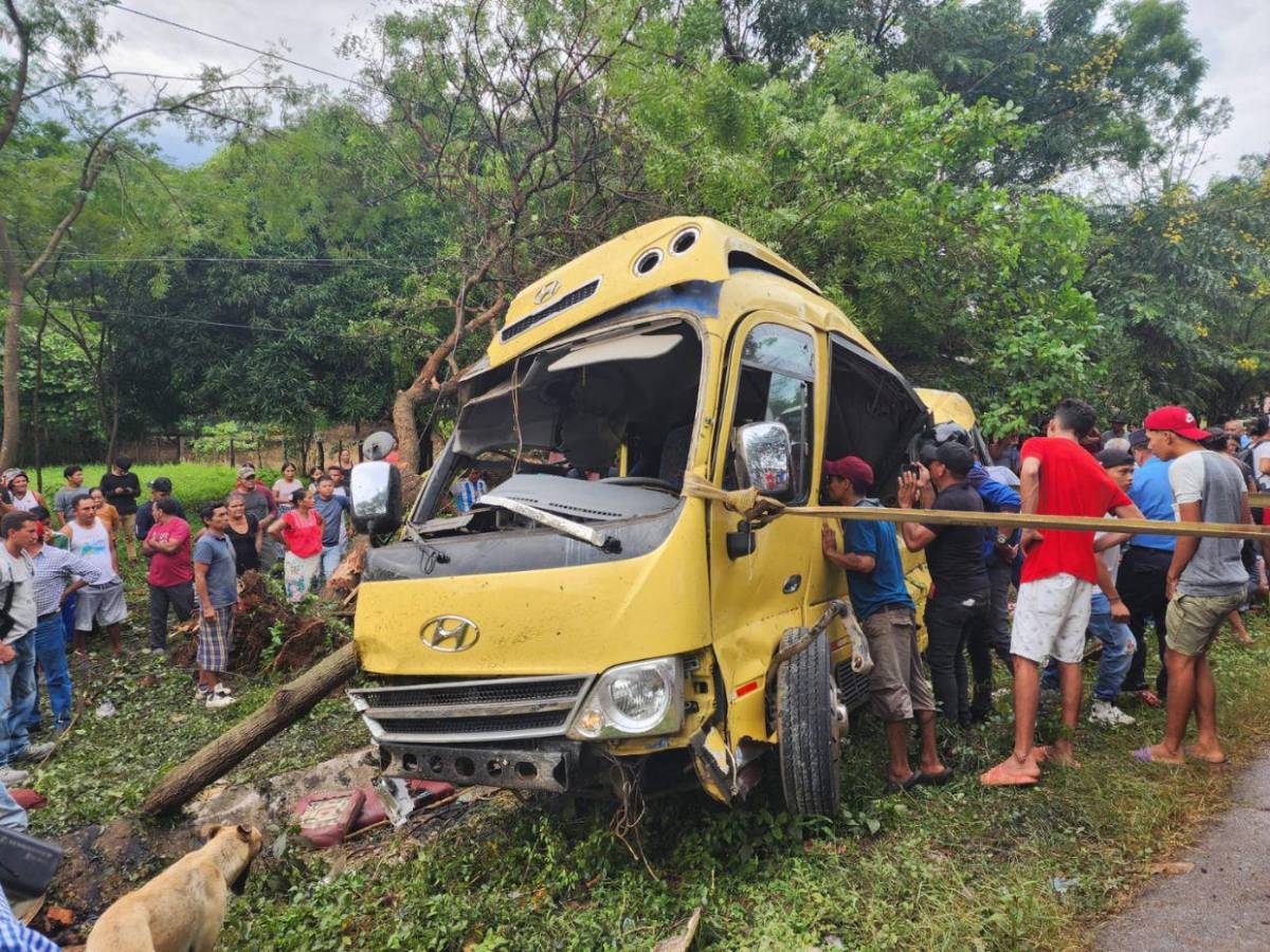 Las primeras imágenes del fatal accidente en Namasigüe