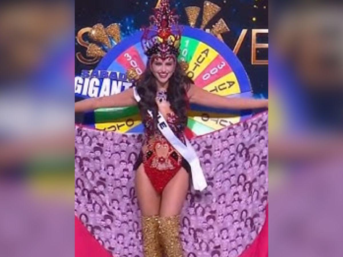 Califican como “vergonzoso” el traje típico de Emilia Dides en la preliminar del Miss Universo