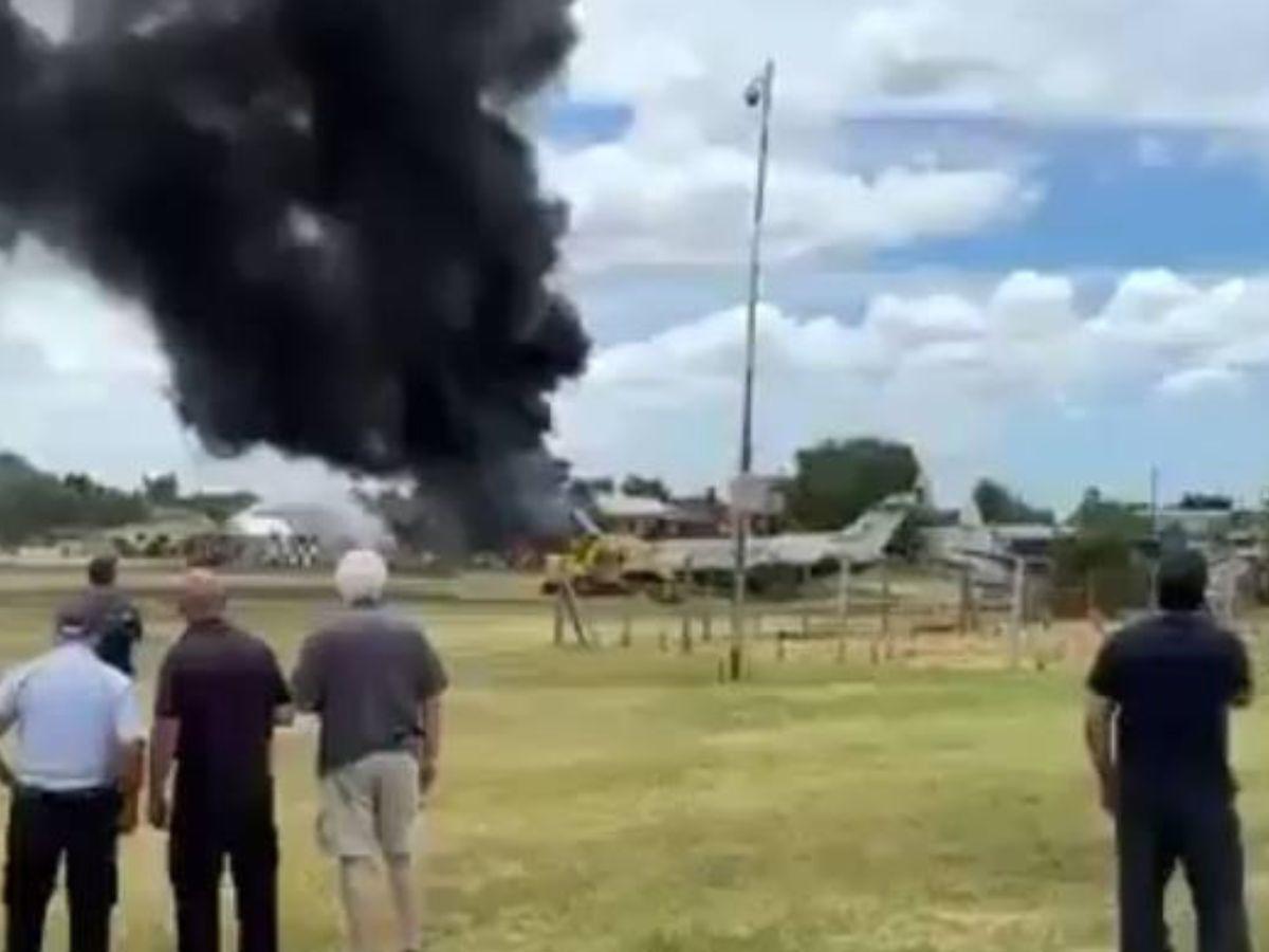 ¡Sin sobrevivientes! Imágenes impactantes de cómo se estrelló el avión privado en Argentina