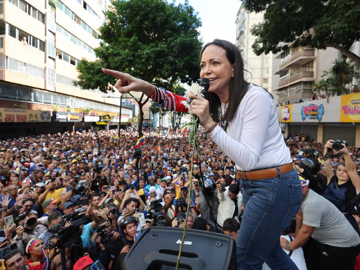 “Estamos ante el final del régimen chavista”: María Corina Machado antes de ser interceptada