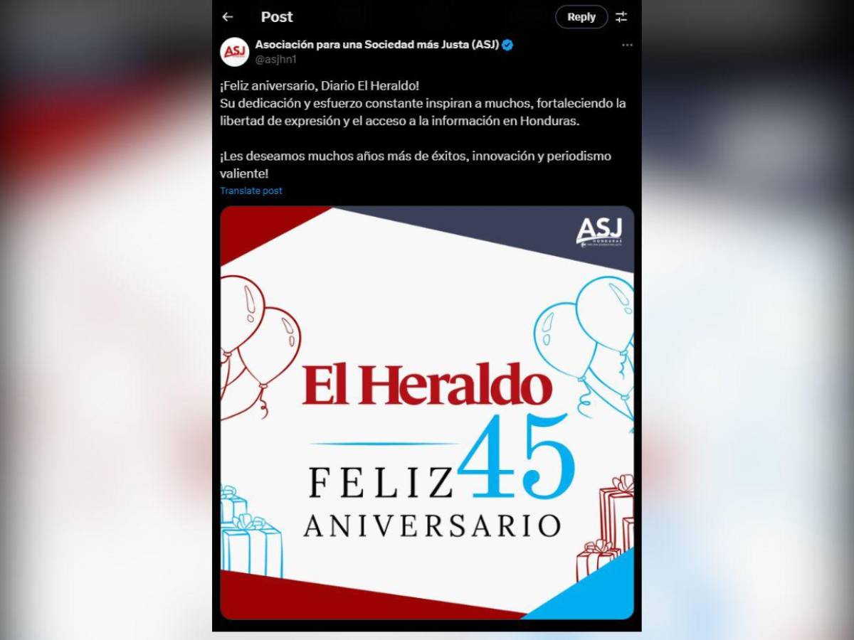 En sus 45 años de compromiso, sectores felicitan a EL HERALDO