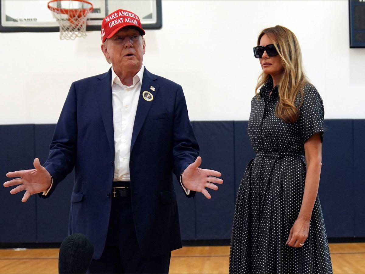 Look de Melania y Donald Trump en el día de las elecciones de EUA