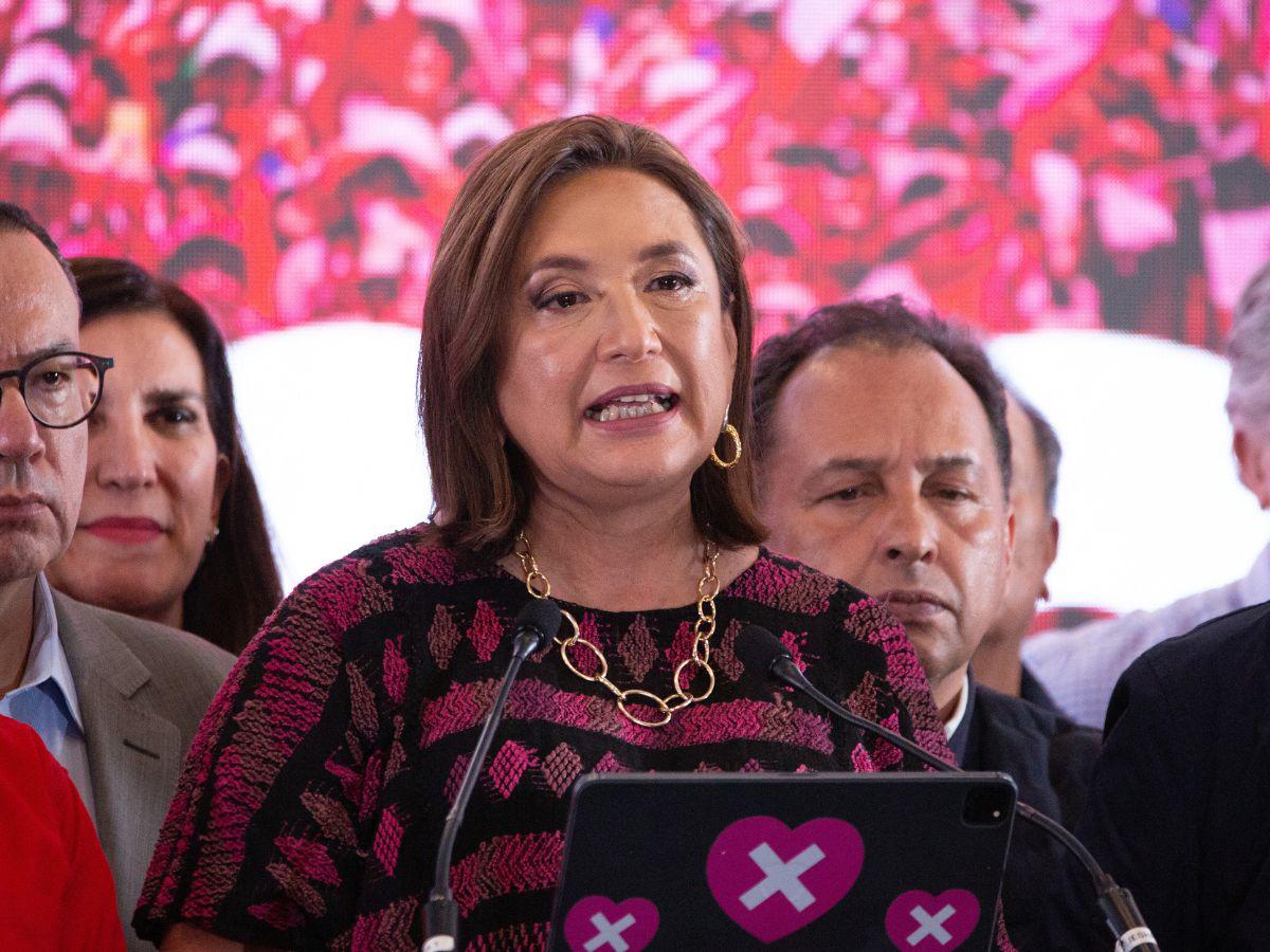 Xóchitl Gálvez reconoce victoria de Sheinbaum en presidenciales de México