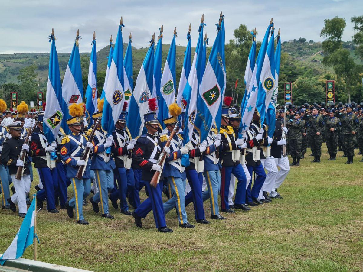 Recuerdan legado de Francisco Morazán en ceremonia por Día del Soldado hondureño