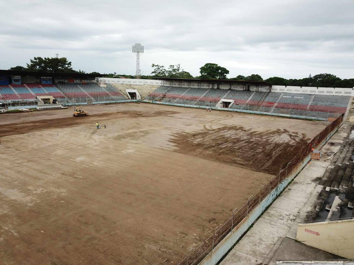 ¡Toma forma! Nuevas imágenes de la remodelación en el estadio Ceibeño y luce espectacular