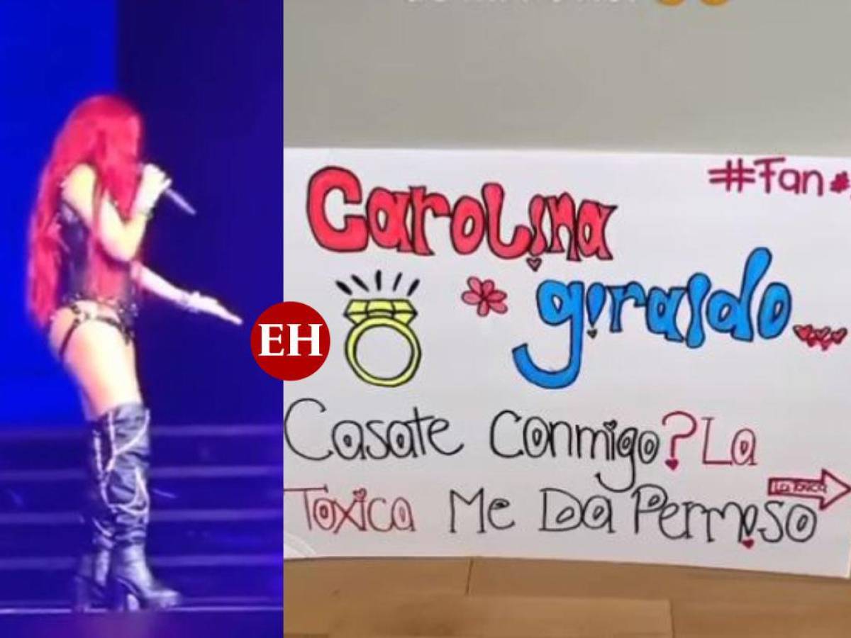 La reacción de Karol G a propuesta de matrimonio de un fanático en pleno concierto