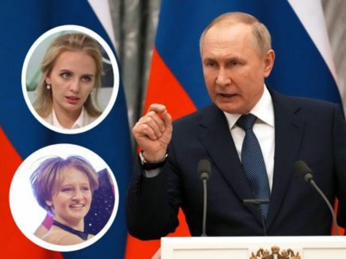 Las hijas de Putin, sancionadas por EEUU y ocultas al público