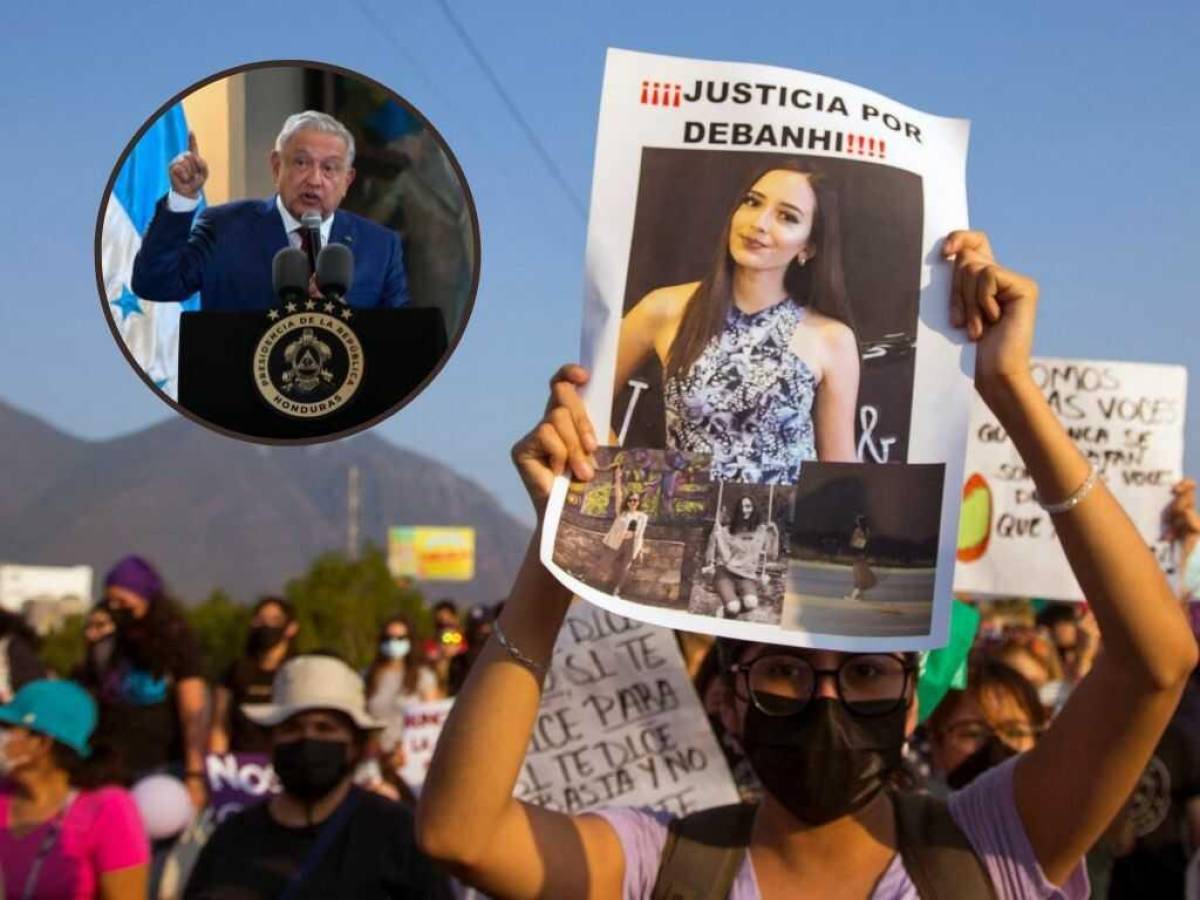 AMLO se reúne con padres de Debanhi, asesinada y violada según autopsia privada