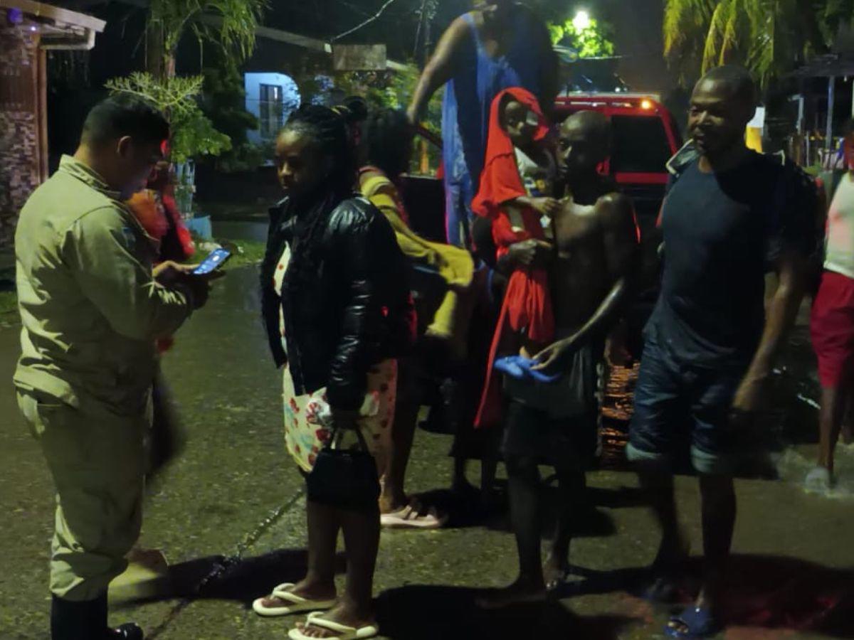 Los daños que ha dejado la tormenta Sara en la zona norte de Honduras