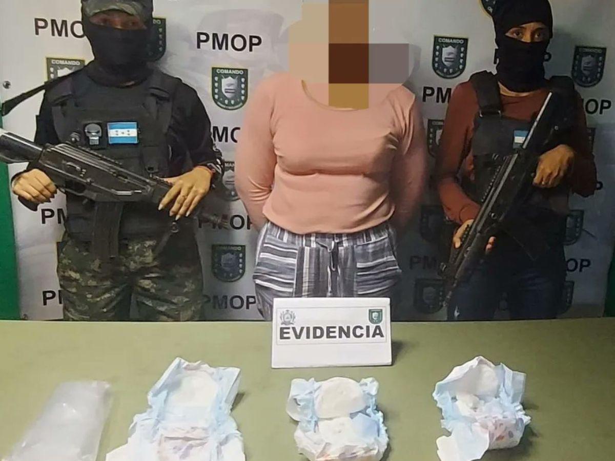 Mujer quiso ingresar cocaína en pañales a la cárcel de Támara