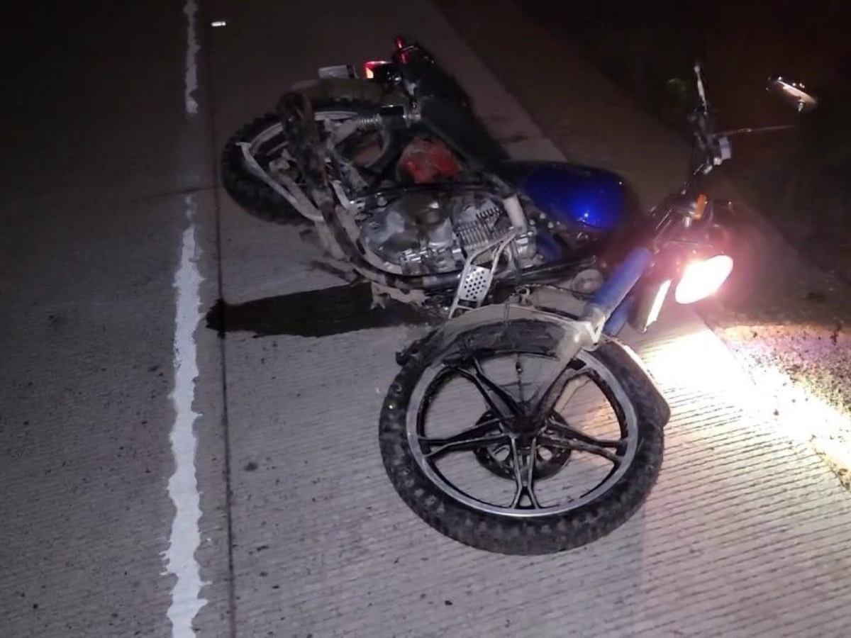 Accidente de moto deja un muerto y un herido en Copán