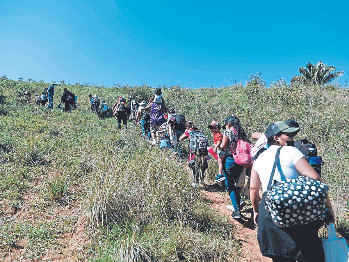 30 mil hondureños fueron detenidos en Estados Unidos en dos meses