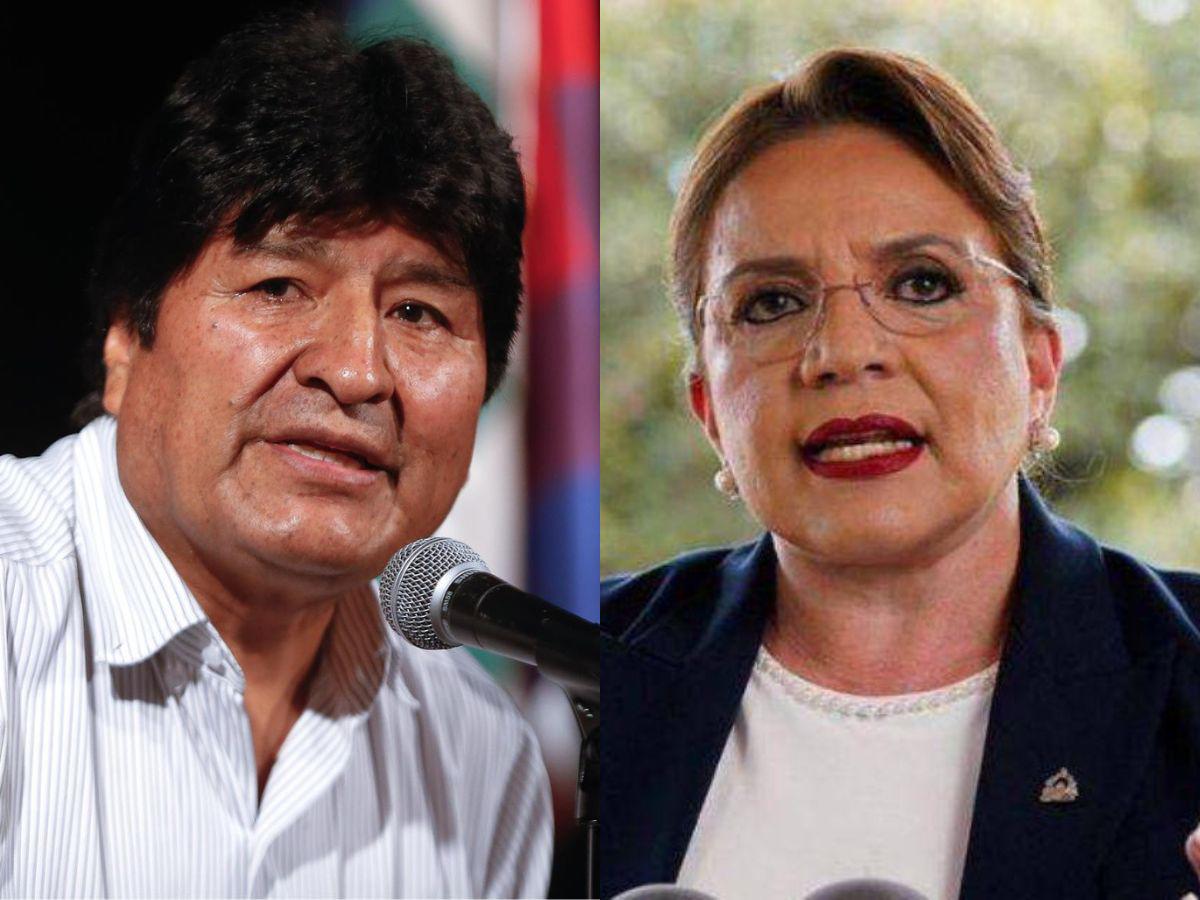 Evo Morales apoya a Xiomara Castro en denuncia al tratado de extradición con EUA