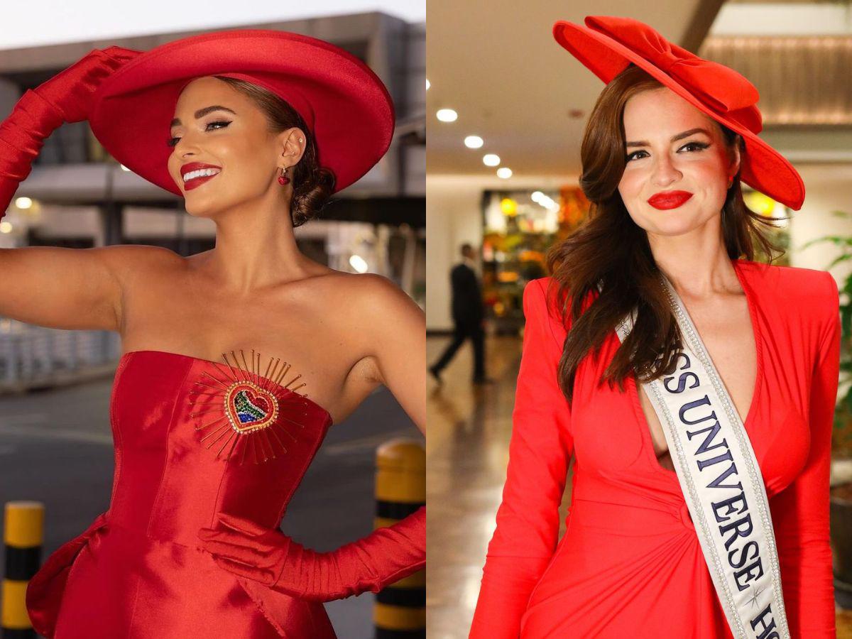 Miss Honduras elige un look similar al que ya lució Miss Sudáfrica, ¿coincidencia o inspiración?