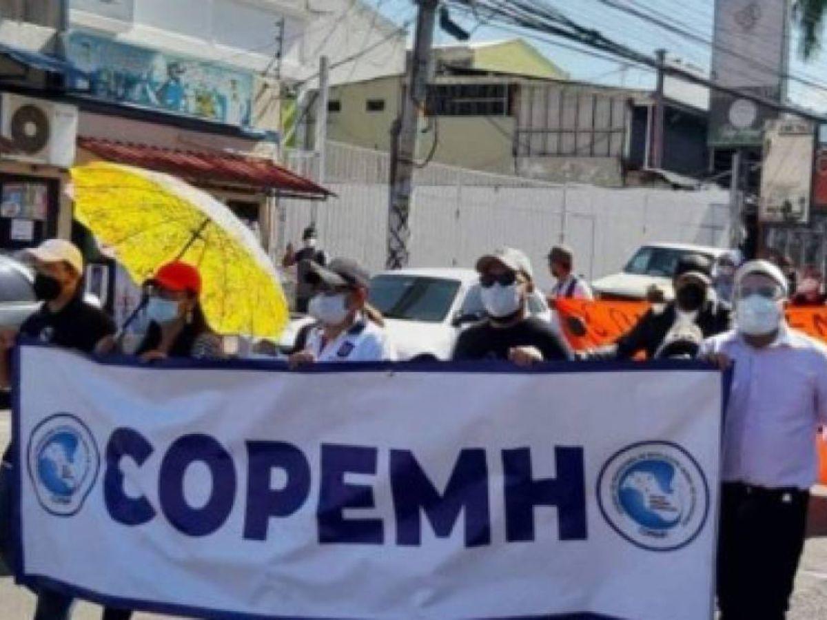 Frentes del Copemh exigen comenzar el proceso electoral