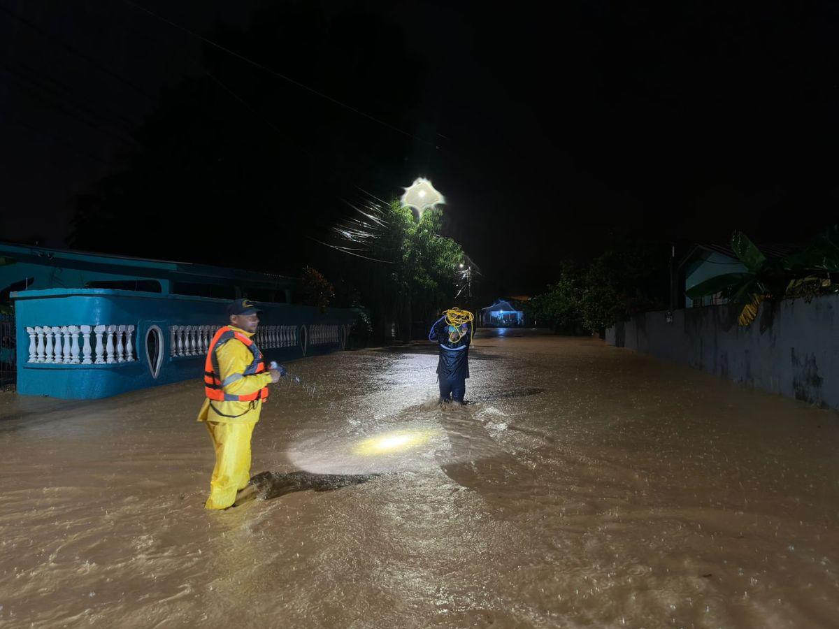 Los daños que ha dejado la tormenta Sara en la zona norte de Honduras