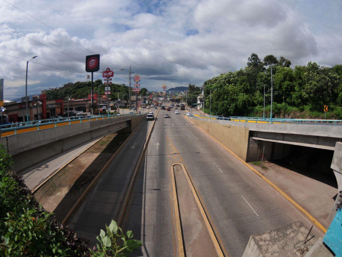 ¡Espectáculo! Sin tráfico, así luce Tegucigalpa durante el Feriado Morazánico