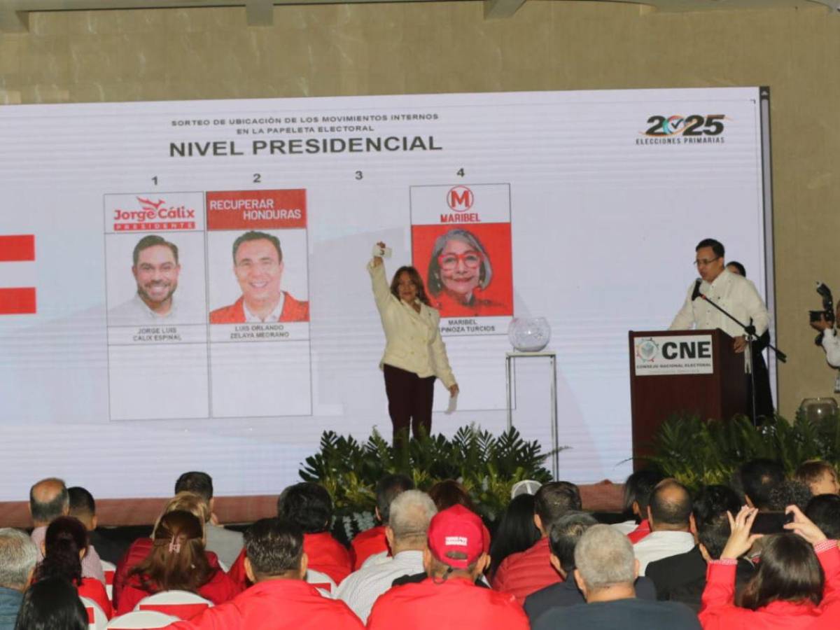 Precandidatos liberales se preparan para las elecciones primarias tras sorteo de papeletas