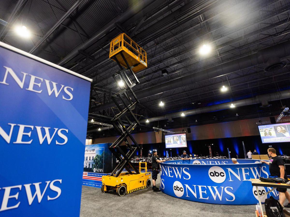 Ambiente en Filadelfia previo al debate presidencial entre Harris y Trump