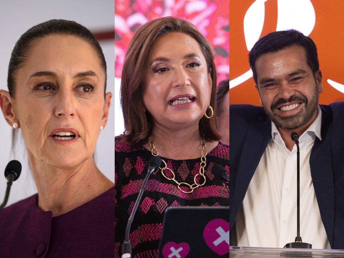 Los candidatos de oposición reconocieron el triunfo de Claudia Sheinbaum.