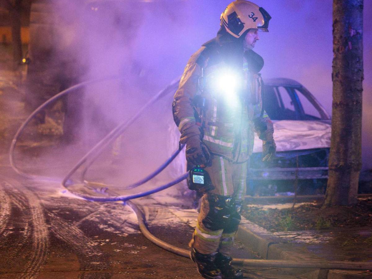 Celebración de Nochevieja termina en incendio en Bruselas, Bélgica