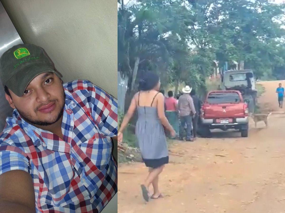 Sicarios motorizados asesinan a joven empresario en el barrio Las Lomas de Catacamas, Olancho